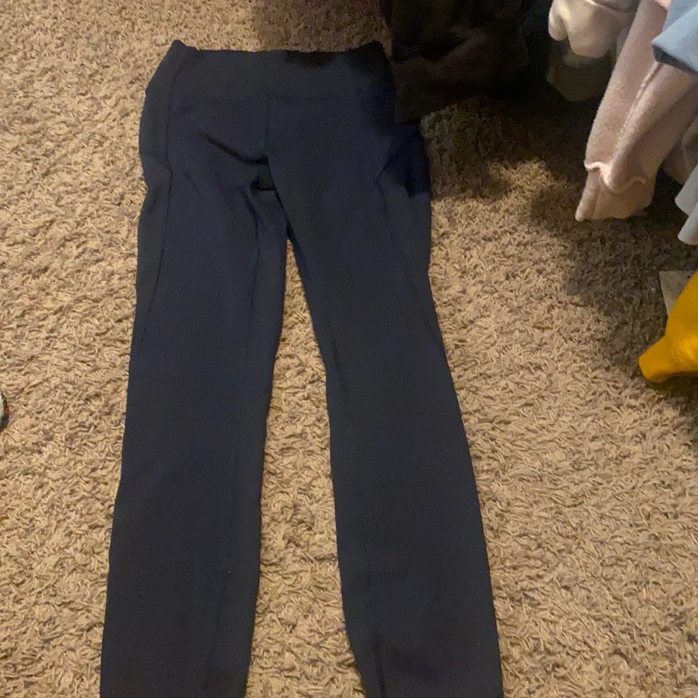 navy lululemon leggings